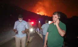 İzmir'de yangın felaketi: Tahliye edilenler salonuna yerleştirildi