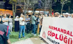 Harmandalı protestosu: İzmir'in çöplüğü olmasını istemiyoruz