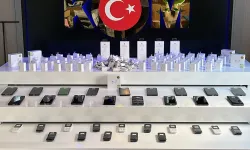 Denizli'de kaçak telefon operasyonu: Piyasa değeri yaklaşık 350 bin TL