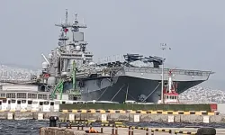 ABD Donanmasına ait USS WASP, İzmir Limanı’nda!