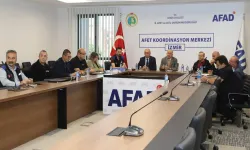 İzmir'de AFAD toplantısı yapıldı