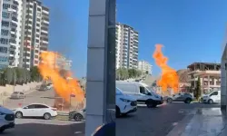 Ankara'da doğalgaz patlaması: Yangın çıktı, bir araç kül oldu