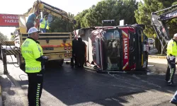 Aydın'da itfaiye aracıyla otomobilin çarpıştı: 7 kişi yaralandı