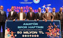 Balıkesir'de amatör spor kulüplerine dev yardım: 50 milyon TL nakdi destek sağlanacak