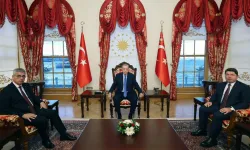 Dolmabahçe'de Yenidoğan Çetesi zirvesi: Erdoğan, Bakan Tunç ve Memişoğlu ile görüştü