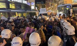 İzmir'de yürüyüşe izin verilmedi: Gebze hayvan katliamı protestosuna polis engeli