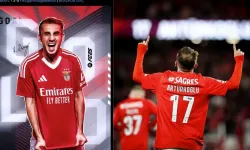 Kerem Aktürkoğlu, Benfica forması ile ilk yarıda hat trick yaptı