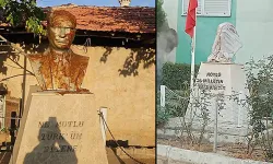 İzmir'de Atatürk büstüne çirkin saldırı: 1 kişi tutuklandı