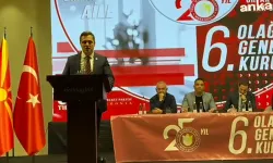 Deniz Yücel, Makedonya Türk Hareket Partisi'nin kongresine katıldı