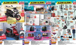 A101 19 Aralık Aldın Aldın kataloğu açıklandı: Benzinli motosiklet, oyun bilgisayarı, halı yıkama makinesi geliyor