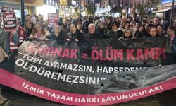 İzmir'de ‘katliam yasasına’ karşı yürüdüler: Hiçbir hayvanı kanlı ellerinize teslim etmeyeceğiz!