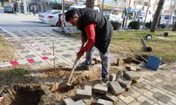 Menderes'te eskiyen elektrik tesisatları yenileniyor