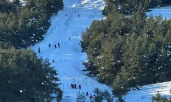 Palandöken'de çığ felaketi: O anlar görüntülendi