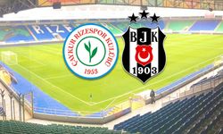 Beşiktaş- Çaykur Rizespor maçı saat kaçta, hangi kanalda?