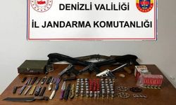 Denizli’de jandarmadan silah kaçakçılığına büyük darbe