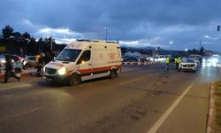 Kütahya'da ambulans ile otomobil çarpıştı: 1 yaralı