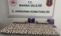 Manisa'da 5 bin 600 sentetik ecza ele geçirildi