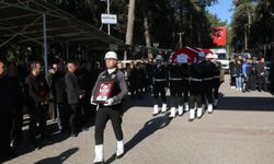 Trafik kazasında şehit düşen polis memuru Bahadır Kopan toprağa verildi