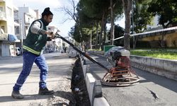 Konak’ta yol seferberliği: Asfalt ve kaldırım çalışmaları hız kesmiyor