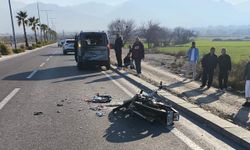 Aktepe mahallesi'nde motosiklet kazası: 1 ölü!