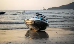 Jet ski ile Türkiye'ye gelen düzensiz göçmen Aydın'da bulundu