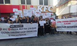 İzmir'de KFC ve Pizza Hut çalışanları eylemi: Konkordato ilanında şaibe iddiası!