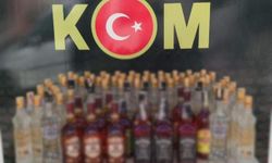 Salihli’de sahte içki operasyonu: 103 litre ele geçirildi!