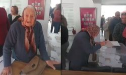 İzmir'de 97 yaşındaki kadından İmamoğlu'na destek: Cumhurbaşkanı olduğunu görmeden ölmeyeceğim