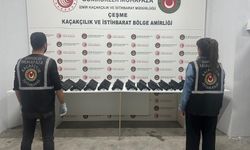 İzmir'de kaçakçılık operasyonu: 138 adet tabanca ele geçirildi