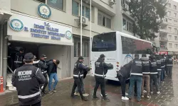 İzmir'de suç örgütüne operasyon: 23 şüpheli gözaltına alındı, 11 kişi tutuklandı