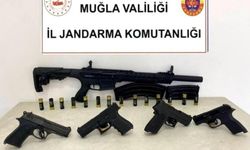 Muğla’da silah operasyonu: Ruhsatsız silahlar ele geçirildi!