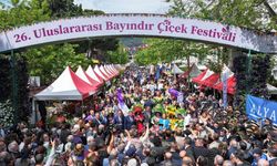 Bayındır’da 26. Uluslararası Çiçek Festivali coşkusu başladı