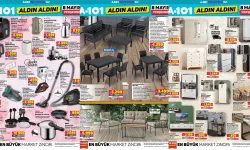A101 Aldın Aldın Ekstra kataloğunu açıkladı: A101'e bu kez nem alma cihazı geliyor
