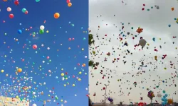 Balonlar Ali Asaf için havalandı: Duygulandıran görüntüler