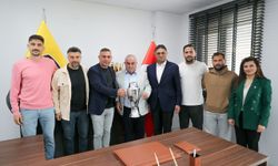 Kupasını teslim alan Aliağaspor FK, 2. Lig’e göz kırptı