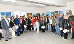 Çiğli'de düzenlendi: Kaklıç Sanat Akademisi sergisine yoğun ilgi