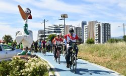 Çiğli'de pedallar doğa için döndü: Çevreye duyarlı ulaşımın önemine dikkat çekildi