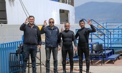İZDENİZ'den deniz ulaşımına hayati dokunuş: Profesyonel dalgıç ekibi göreve başladı