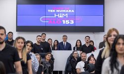 HİM’den günde 3 bin çağrıya hizmet: 153 hattı İzmir’in nabzını tutuyor