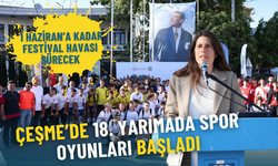 İzmir’de 1 Haziran’a kadar festival havası sürecek: Çeşme 18. Yarımada Spor Oyunları başladı