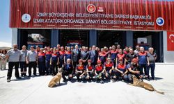 İAOSB’de 75 milyon TL’lik güvenlik yatırımı: Yeni itfaiye istasyonu açıldı