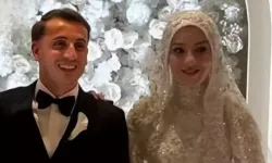 Milli futbolcu Kerem Aktürkoğlu evlendi