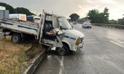 Manisa'da kamyonet kazası: 1 ölü, 1 yaralı