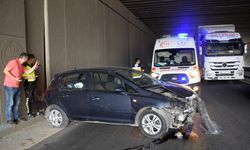 Manisa'da alt geçitte kaza: 3'ü çocuk 5 kişi yaralandı