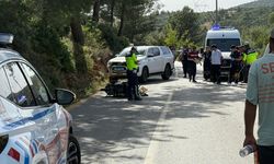Motosiklet kamyonetle çarpıştı: 1 kişi hayatını kaybetti