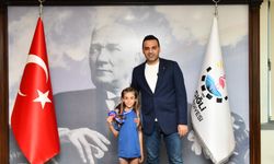 Başkan Yıldız, 'Rüzgarın Kızı' ile bir araya geldi