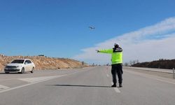 Havadan trafik denetimleri sıkılaştı, helikopterle takip drone’la tespit: İlk dört ayda 37 bin trafik cezası kesildi