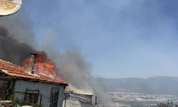 İzmir’de faciadan dönüldü! Ev ve depo oldu