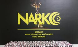 Bergama'da rekor operasyon: 5 bin 990 hap ele geçirildi
