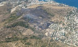 Muğla Göltürkbükü’nde yangın: Alevler kontrol altına alındı
